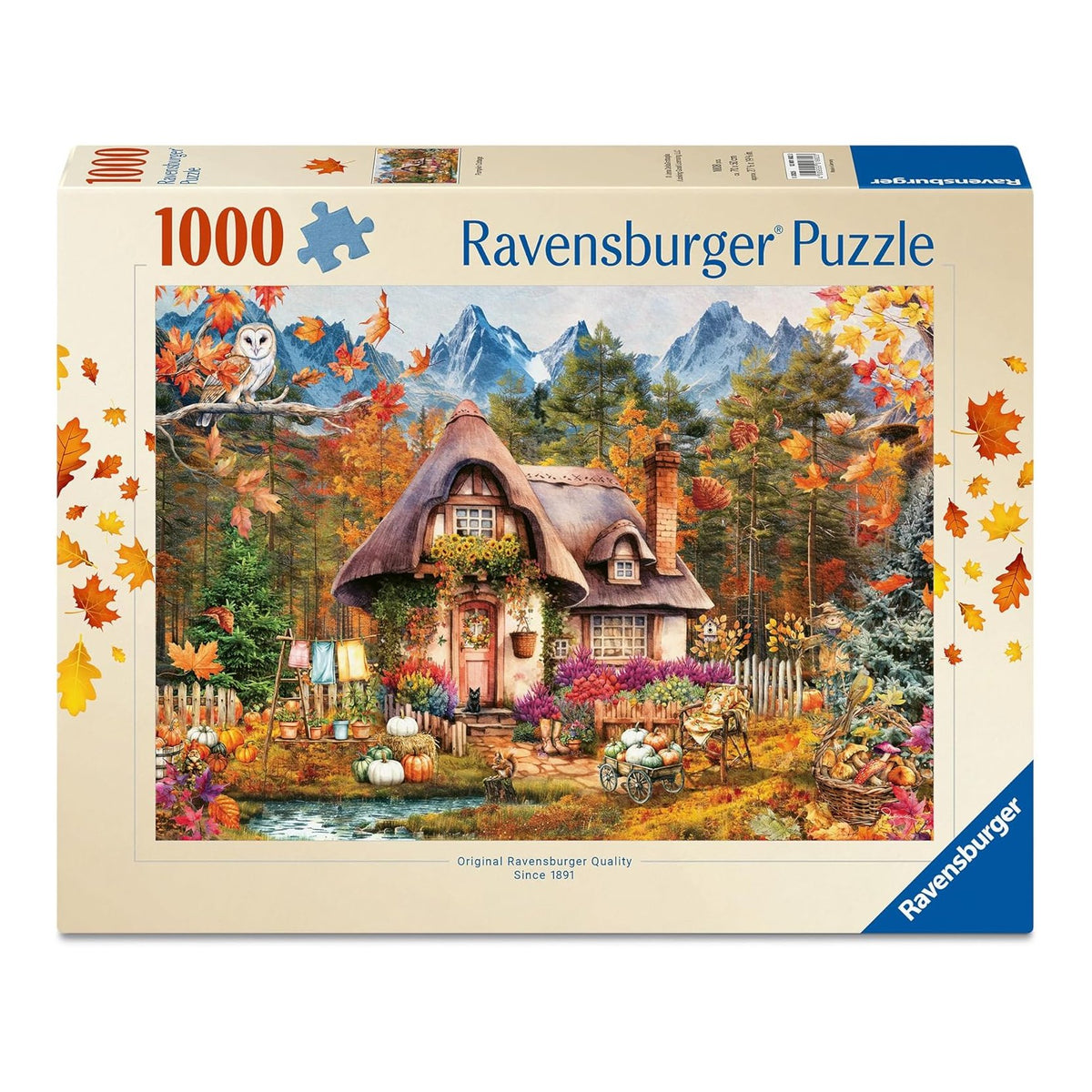 Őszi kunyhó Ravensburger 1000 darabos kirakó puzzle (RA-12001682) - puzzlegarden