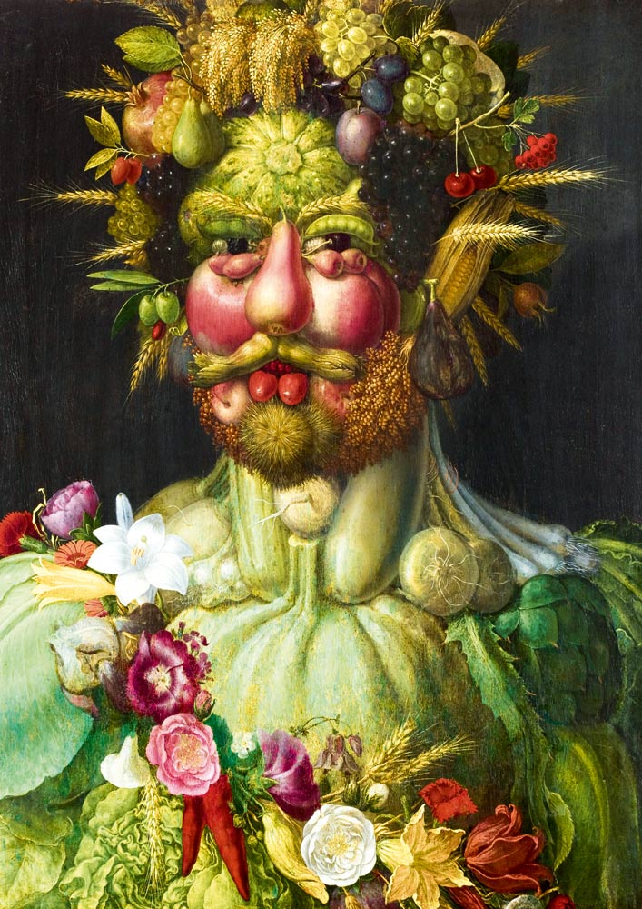 Arcimboldo - II. Rudolf Bluebird 1000 darabos kirakó puzzle (BB - 60074) - puzzlegarden