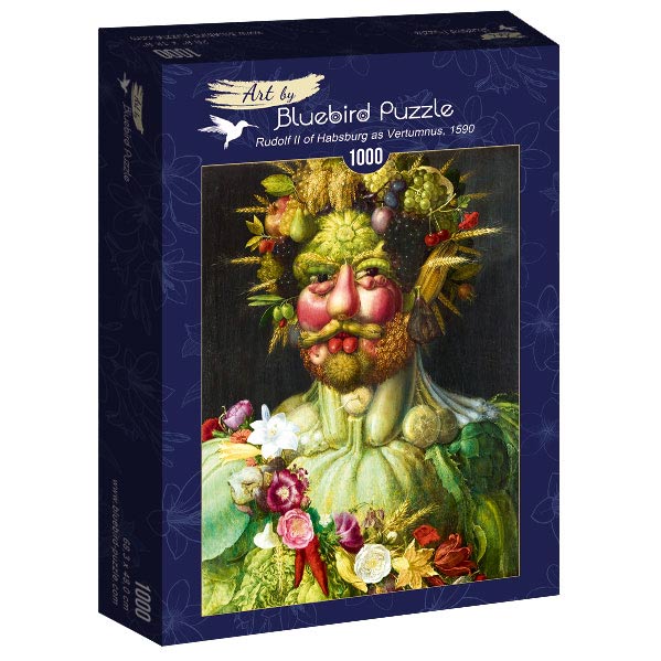 Arcimboldo - II. Rudolf Bluebird 1000 darabos kirakó puzzle (BB - 60074) - puzzlegarden
