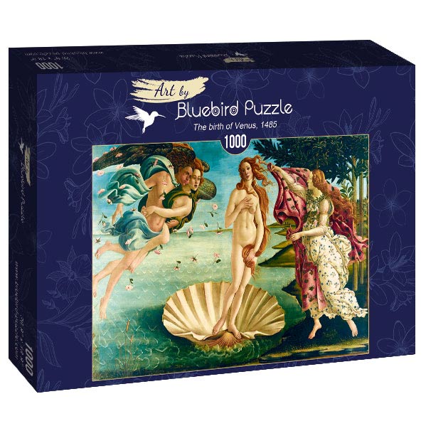 Botticelli - Vénusz Születése Bluebird 1000 darabos kirakó puzzle (BB - 60055) - puzzlegarden