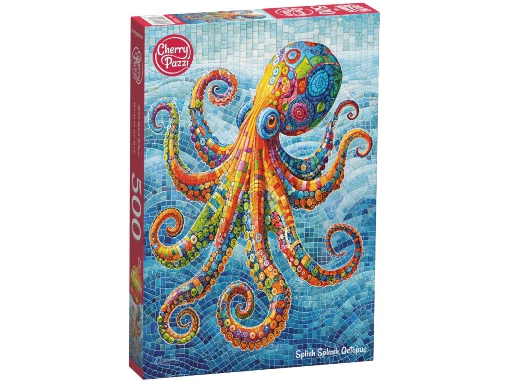 Pancsoló polip Cherry Pazzi 500 darabos kirakó puzzle (CP - 20234) - puzzlegarden