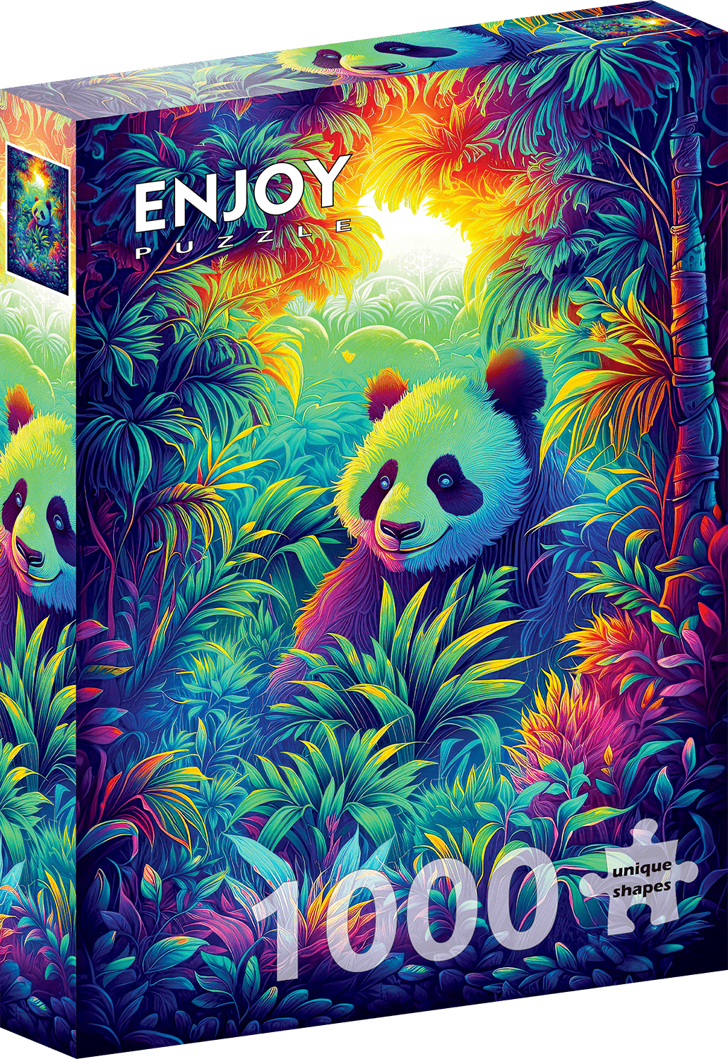 Panda Corner Enjoy 1000 darabos kirakó puzzle (EN - 2221) - puzzlegarden