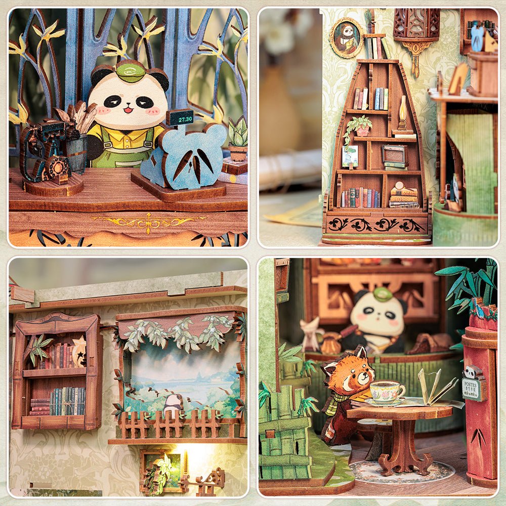 Panda Könyvesbolt CuteBee 235 darabos kirakó puzzle (CB - DY02B) - puzzlegarden