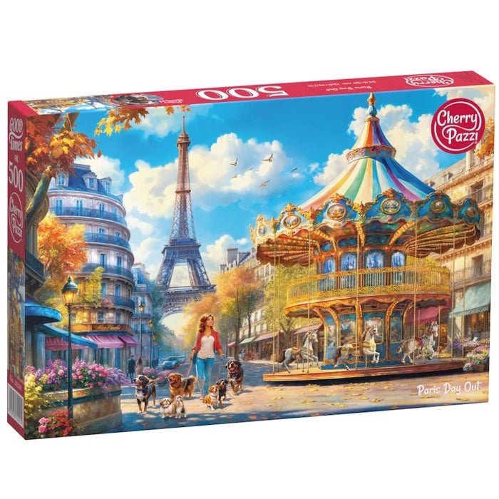 Párizsi kiruccanás Cherry Pazzi 500 darabos kirakó puzzle (CP - 20210) - puzzlegarden