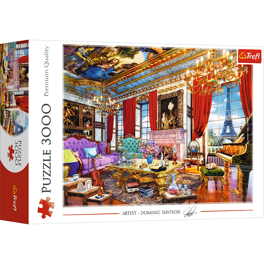 Párizsi Palota Trefl 3000 darabos kirakó puzzle (TR - 33078) - puzzlegarden
