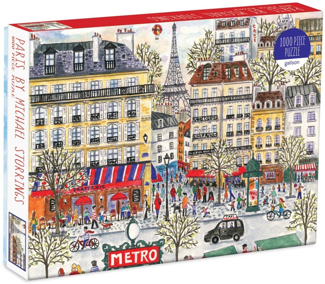 Párizsi utca Galison 1000 darabos kirakó puzzle (GA - M030921E) - puzzlegarden