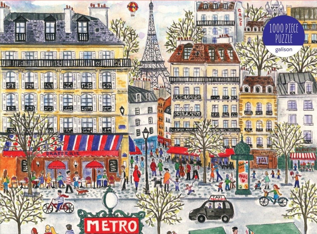Párizsi utca Galison 1000 darabos kirakó puzzle (GA - M030921E) - puzzlegarden