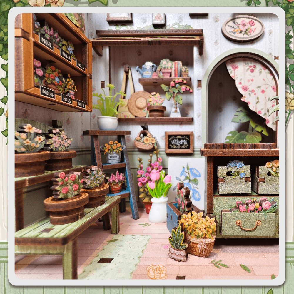 Párizsi Virágbolt CuteBee 199 darabos kirakó puzzle (CB - CWGC201) - puzzlegarden