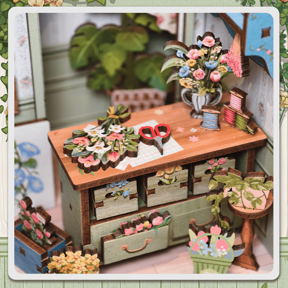 Párizsi Virágbolt CuteBee 199 darabos kirakó puzzle (CB - CWGC201) - puzzlegarden