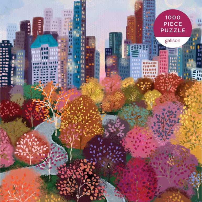 A Central Park Ősszel Galison 1000 darabos kirakó puzzle (GA - M032922E) - puzzlegarden