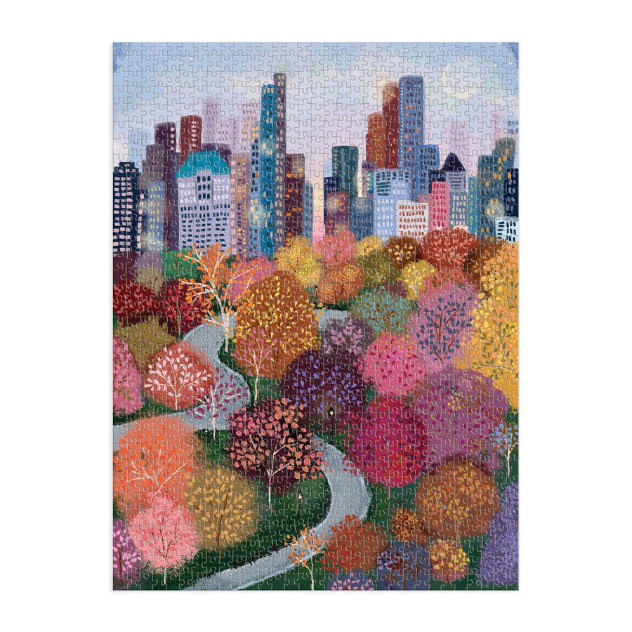 A Central Park Ősszel Galison 1000 darabos kirakó puzzle (GA - M032922E) - puzzlegarden