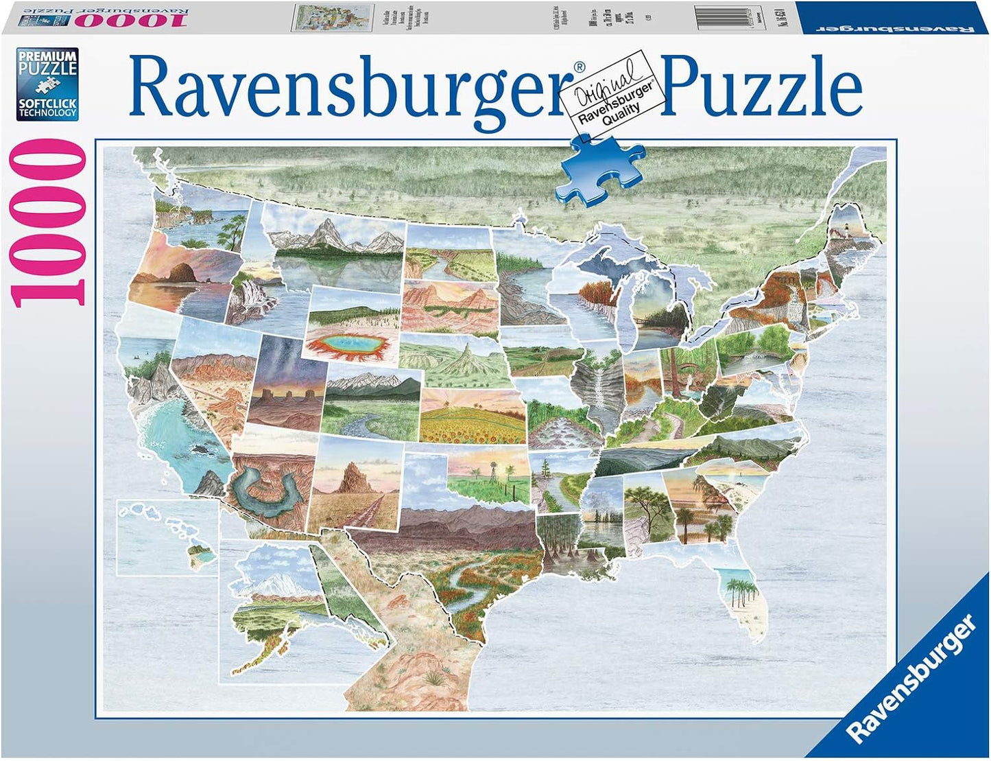 Parttól Partig Ravensburger 1000 darabos kirakó puzzle (RA - 16453) - puzzlegarden