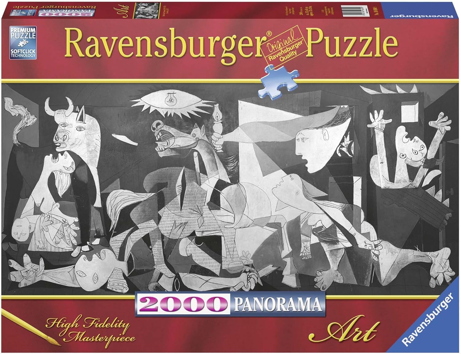 Picasso - Guernica 1937 Ravensburger 2000 darabos kirakó puzzle (RA - 16690) - puzzlegarden