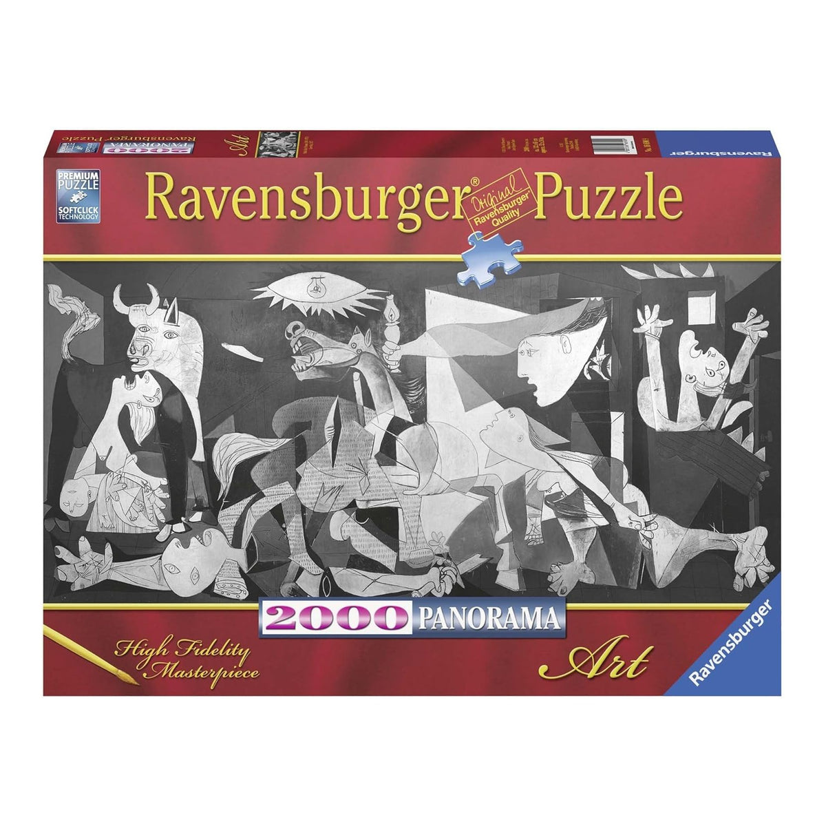 Picasso - Guernica 1937 Ravensburger 2000 darabos kirakó puzzle (RA - 16690) - puzzlegarden