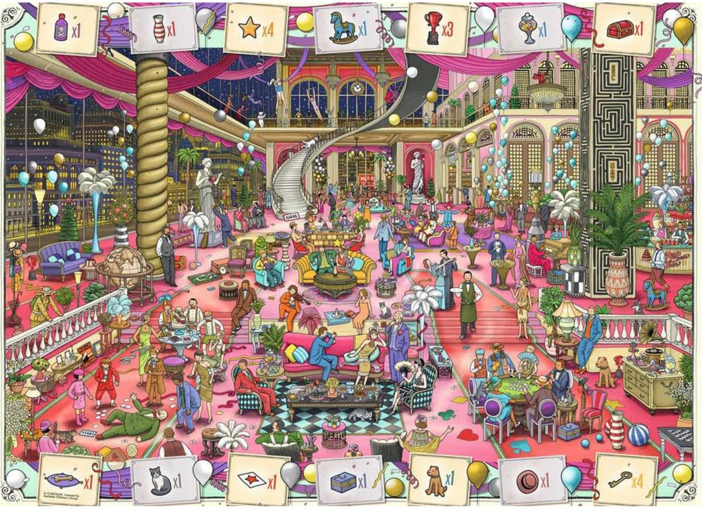 Pierre, A Labirintus Detektív - A Bálterem Ravensburger 1000 darabos kirakó puzzle (RA - 12001086) - puzzlegarden