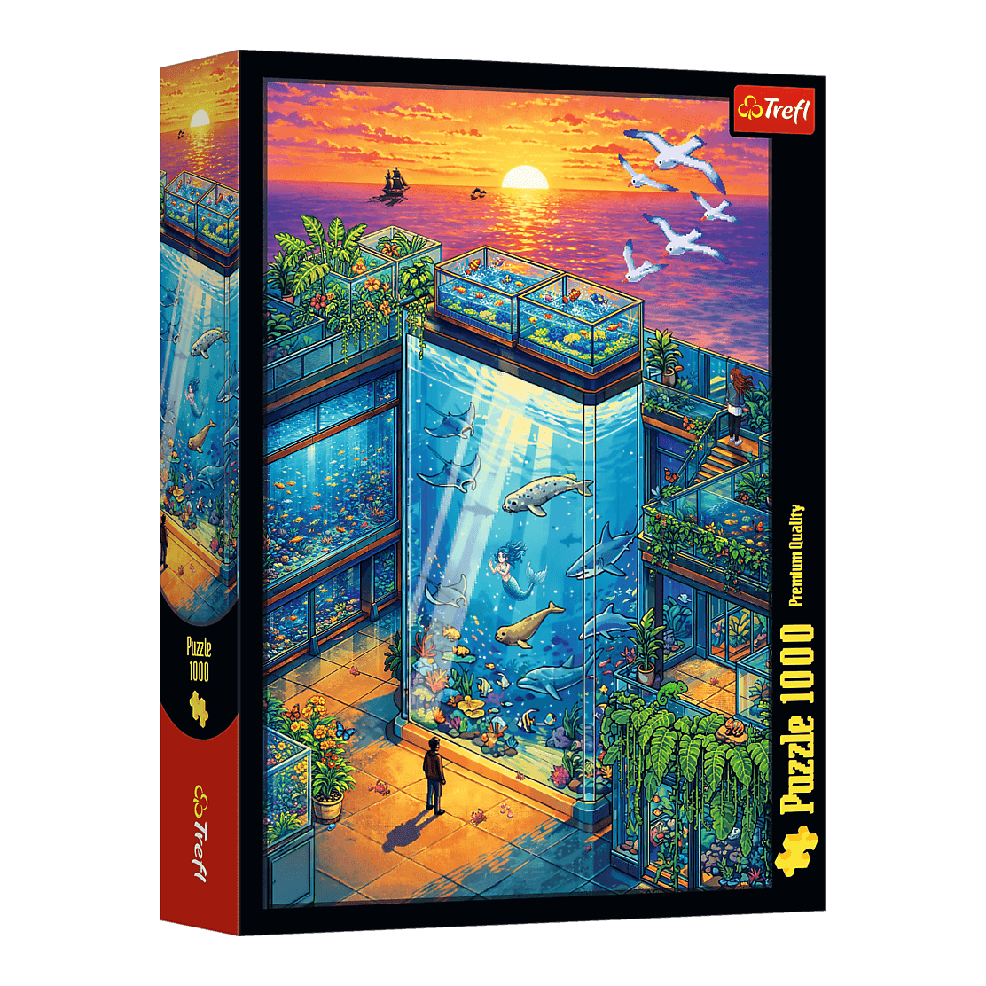Pillantás a mélybe Trefl 1000 darabos kirakó puzzle (TR-10987) - puzzlegarden