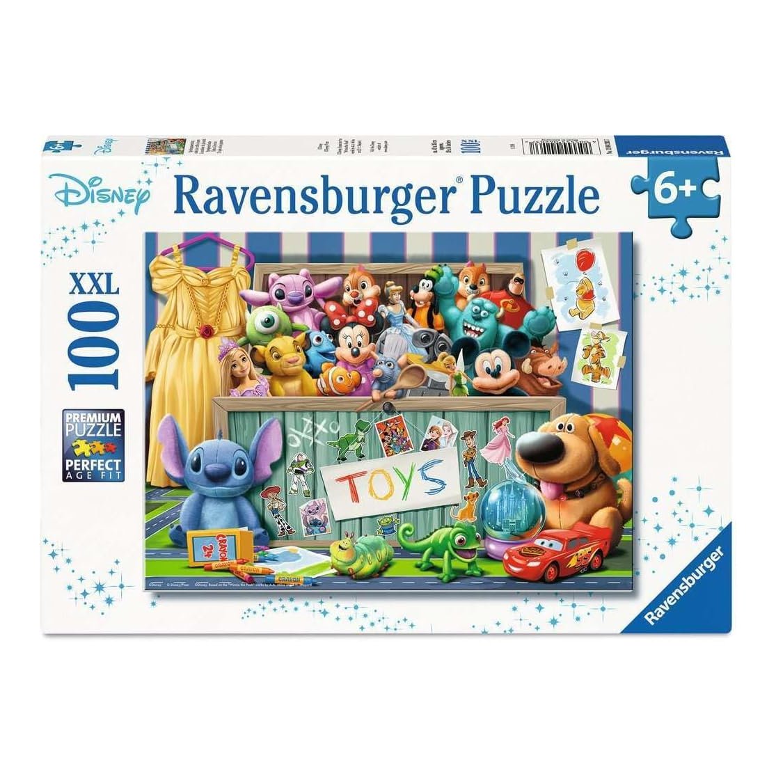 Pixar – Szereplők kavalkádja Ravensburger 100 darabos kirakó puzzle (RA-12004203) - puzzlegarden