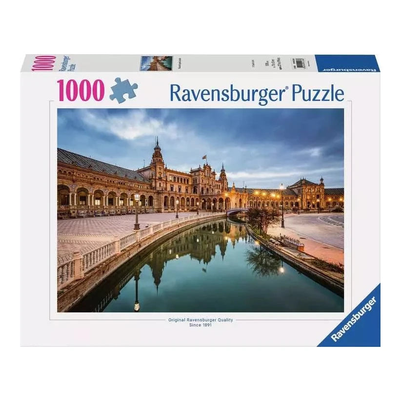 Plaza de Espana, Sevilla Ravensburger 1000 darabos kirakó puzzle (RA-12001236) - puzzlegarden