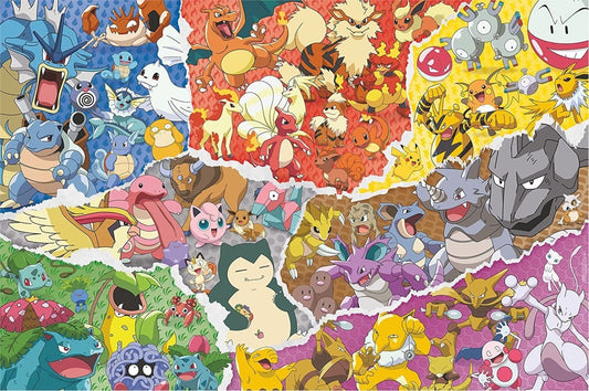 Pokémon Kalandok Ravensburger 1000 darabos kirakó puzzle (RA - 17577) - puzzlegarden