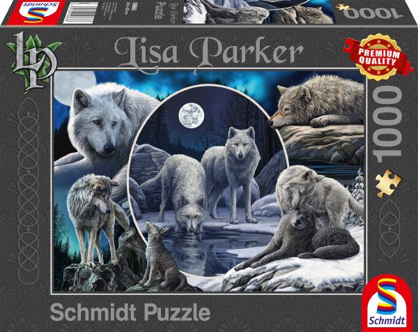 Pompás Farkasok Schmidt Spiele 1000 darabos kirakó puzzle (SCH - 59666) - puzzlegarden