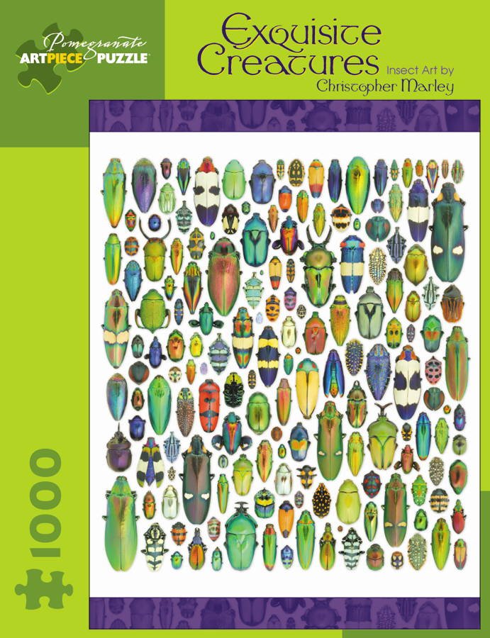 Pompás lények: Rovar művészet Pomegranate 1000 darabos kirakó puzzle (POM - AA286 9780764932250) - puzzlegarden