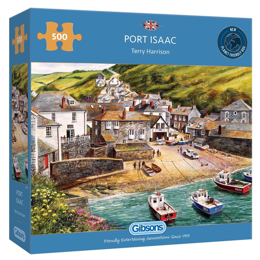 Port Isaac Gibsons 500 darabos kirakó puzzle (G - G892) - puzzlegarden