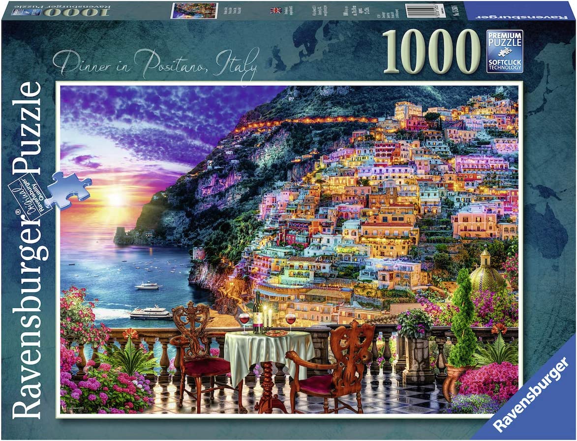 Positano, Olaszország Ravensburger 1000 darabos kirakó puzzle (RA - 15263) - puzzlegarden
