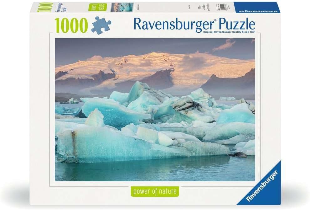 Power of Nature - Jökulsárlón, Izland Ravensburger 1000 darabos kirakó puzzle (RA - 12001394 4005555013945) - puzzlegarden