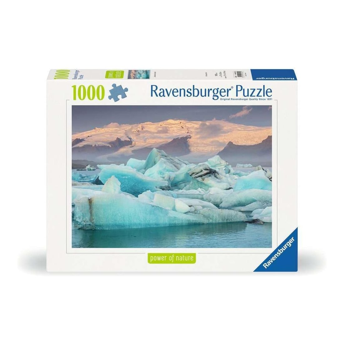 Power of Nature - Jökulsárlón, Izland Ravensburger 1000 darabos kirakó puzzle (RA - 12001394) - puzzlegarden