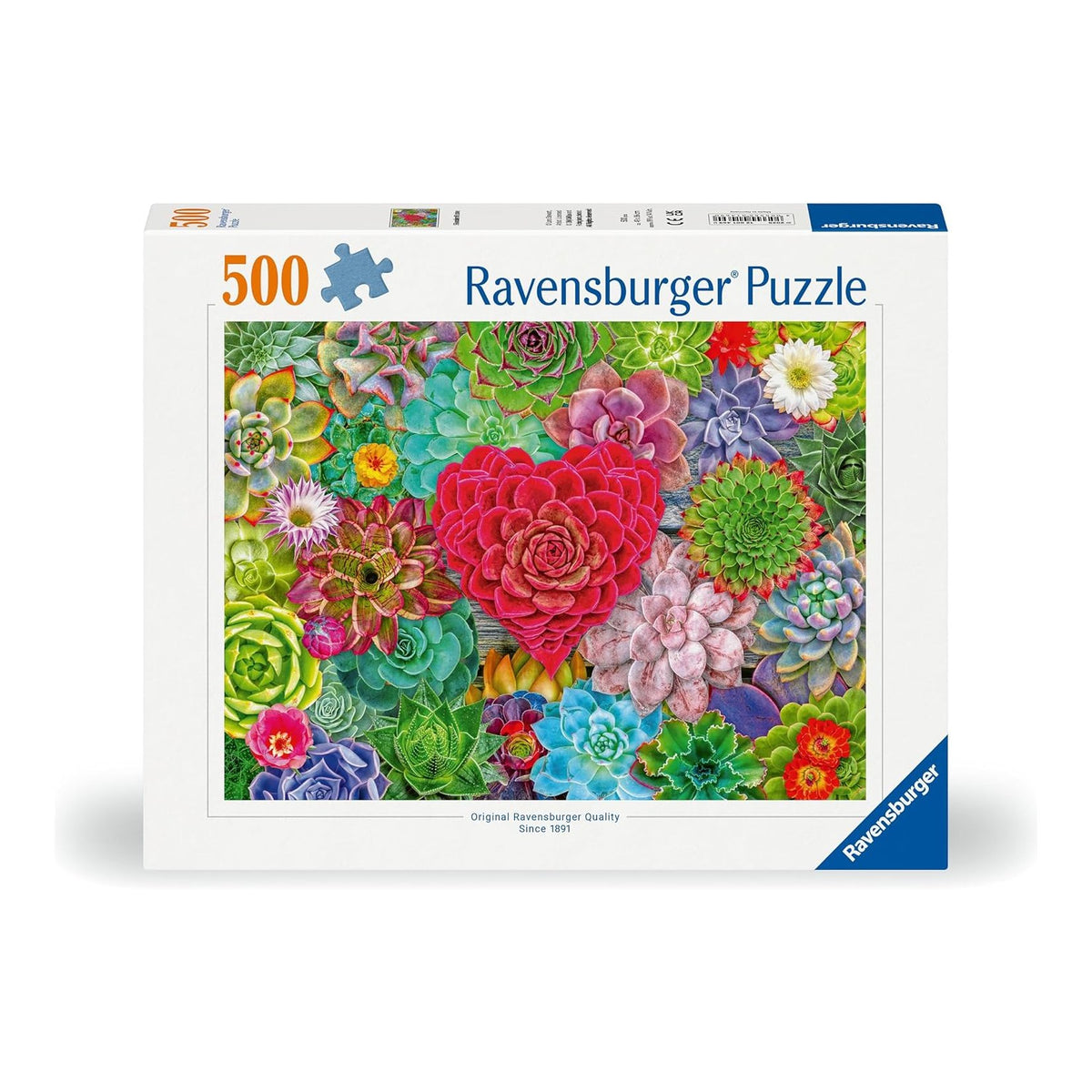 Pozsgás szerelem Ravensburger 500 darabos kirakó puzzle (RA-12001469) - puzzlegarden