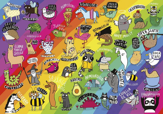 Punimals Gibsons 500 darabos kirakó puzzle (G - G3602) - puzzlegarden