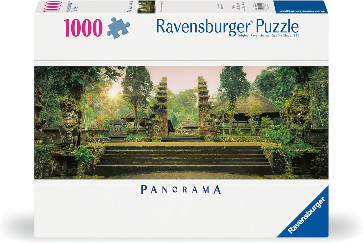 Pura Luhur Batukaru templom, Bali - panoráma Ravensburger 1000 darabos kirakó puzzle (RA - 12000447 4005555004479) - puzzlegarden