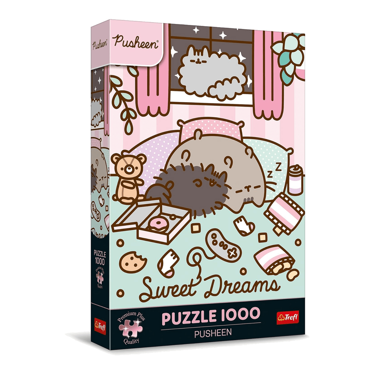 Pusheen Trefl 1000 darabos kirakó puzzle (TR-12080) - puzzlegarden