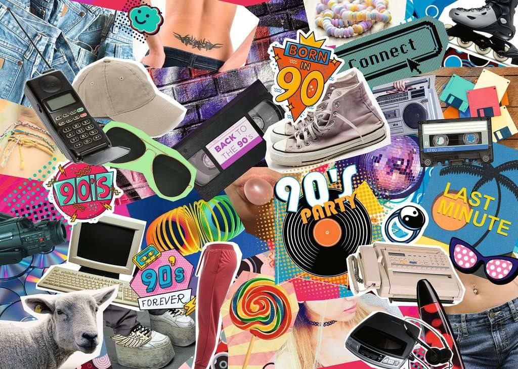 90 - es évek Ravensburger 1000 darabos kirakó puzzle (RA - 17388) - puzzlegarden