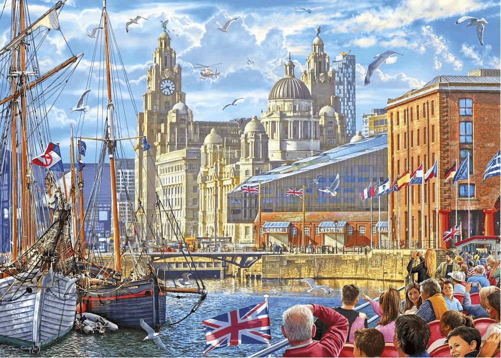 Albert Kikötő, Liverpool Gibsons 1000 darabos kirakó puzzle (G - G6298) - puzzlegarden