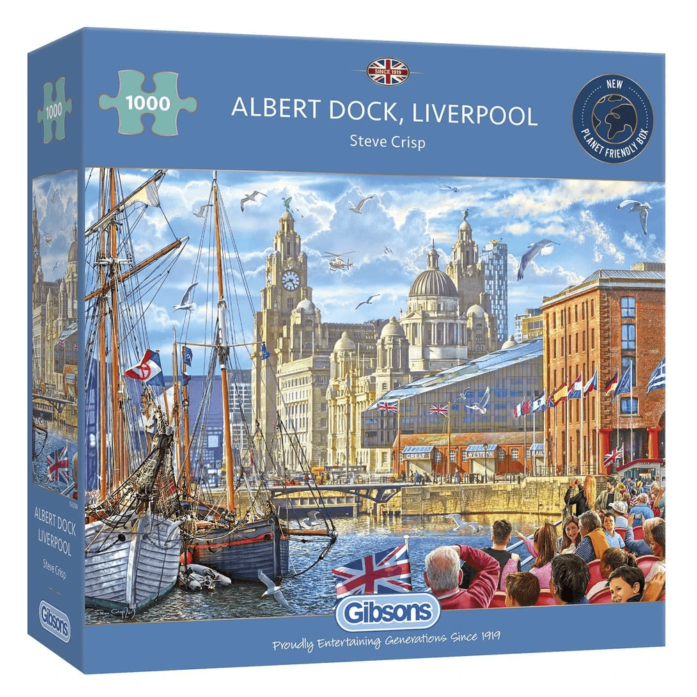 Albert Kikötő, Liverpool Gibsons 1000 darabos kirakó puzzle (G - G6298) - puzzlegarden