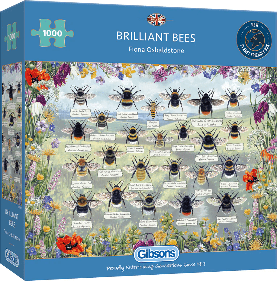 Csodálatos Méhek Gibsons 1000 darabos kirakó puzzle (G - G6343) - puzzlegarden
