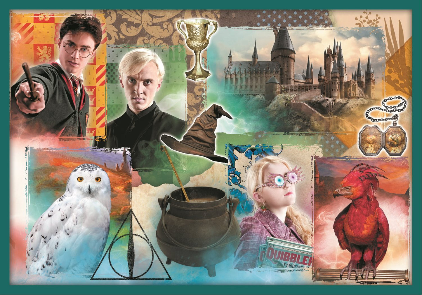 10 in 1 - Harry Potter Trefl 48 darabos kirakó puzzle (TR - 90392) - puzzlegarden