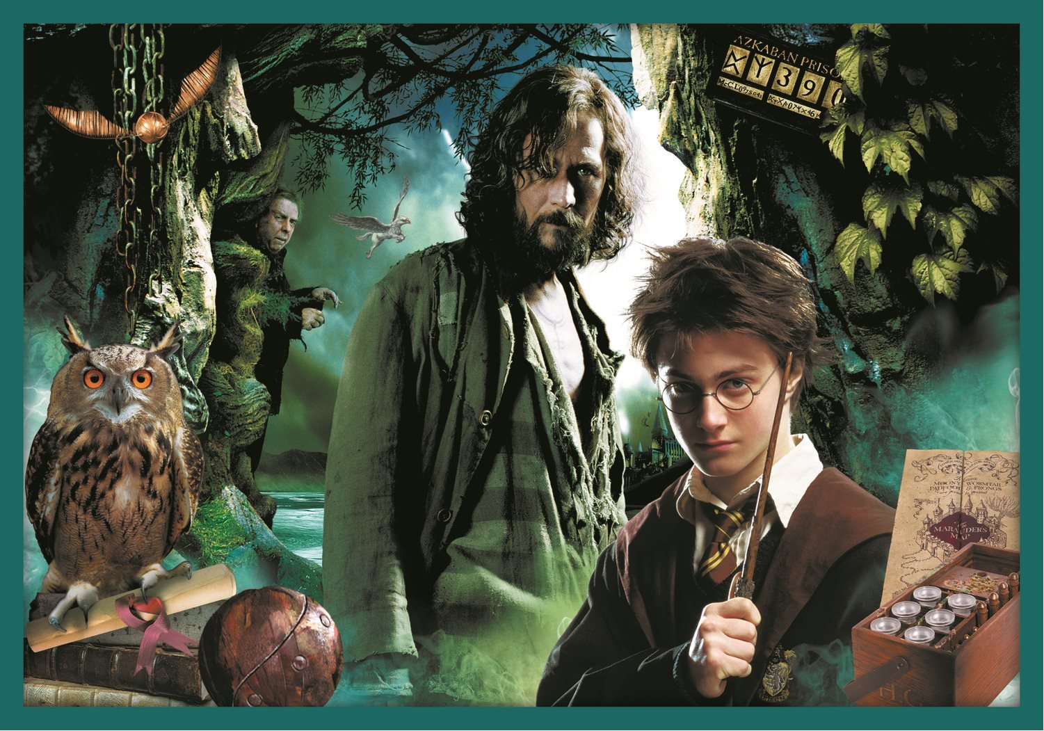 10 in 1 - Harry Potter Trefl 48 darabos kirakó puzzle (TR - 90392) - puzzlegarden