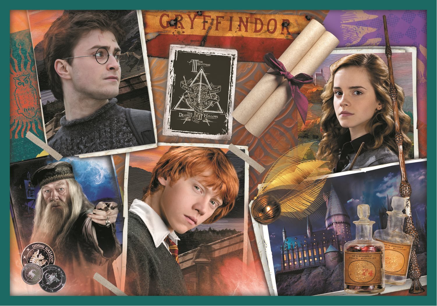 10 in 1 - Harry Potter Trefl 48 darabos kirakó puzzle (TR - 90392) - puzzlegarden