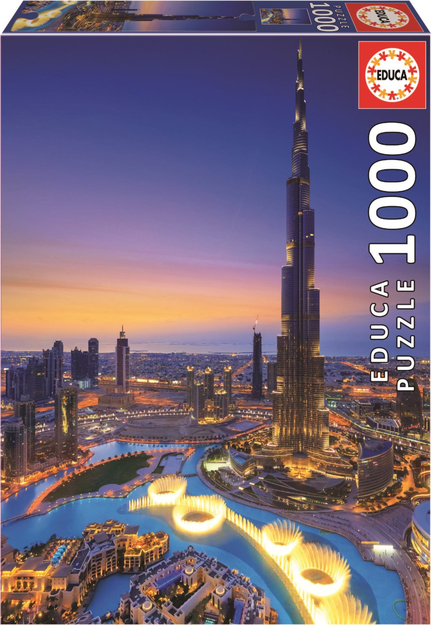 Burj Khalifa, Egyesült Arab Emírségek Educa 1000 darabos kirakó puzzle (ED - 19642) - puzzlegarden