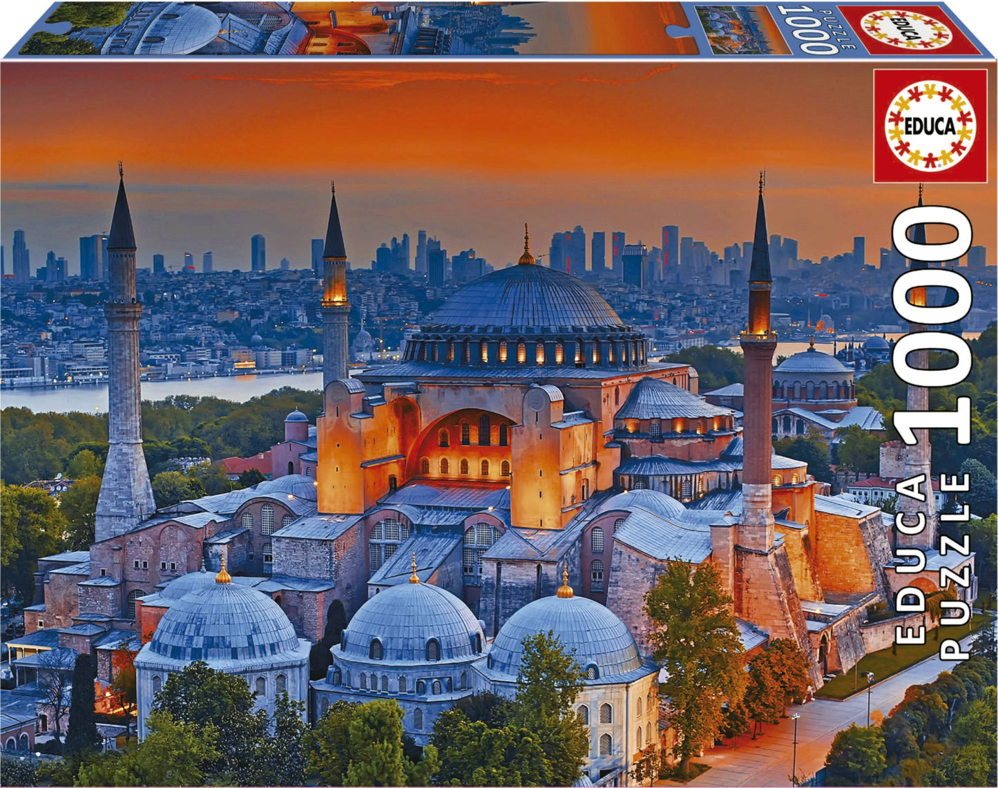 A Kék Mecset, Isztambul Educa 1000 darabos kirakó puzzle (ED - 19612) - puzzlegarden