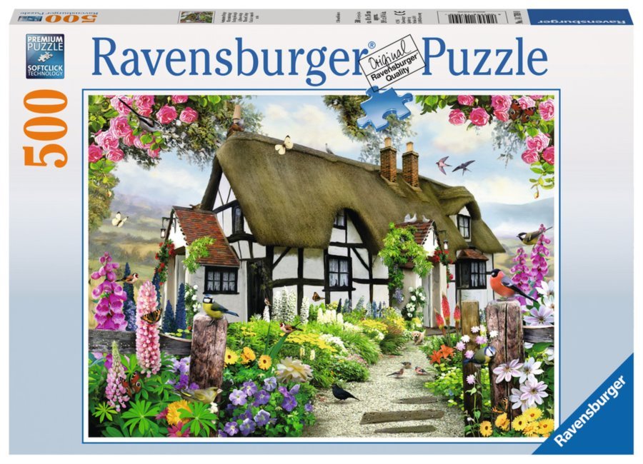 Bájos Kis Kunyhó Ravensburger 500 darabos kirakó puzzle (RA - 14709) - puzzlegarden