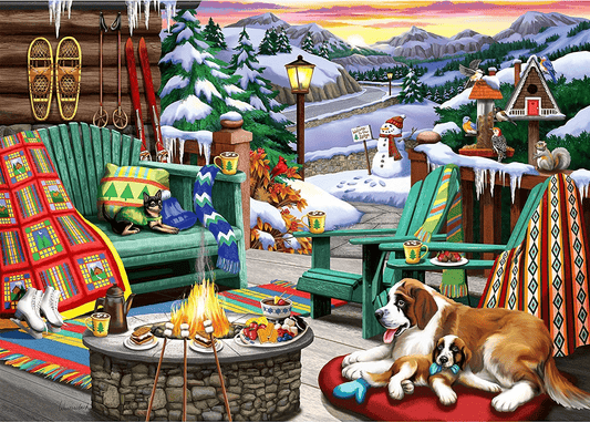 Apres Ski Ravensburger 1000 darabos kirakó puzzle (RA - 17474) - puzzlegarden