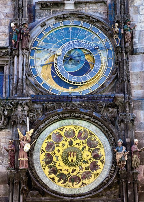 Az Orloj csillagászati óra, Prága Ravensburger 1000 darabos kirakó puzzle (RA - 19739) - puzzlegarden