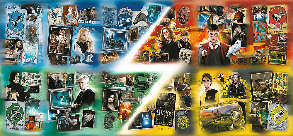 A Roxforti Házak Trefl Prime 9000 darabos kirakó puzzle (TR - 81023) - puzzlegarden