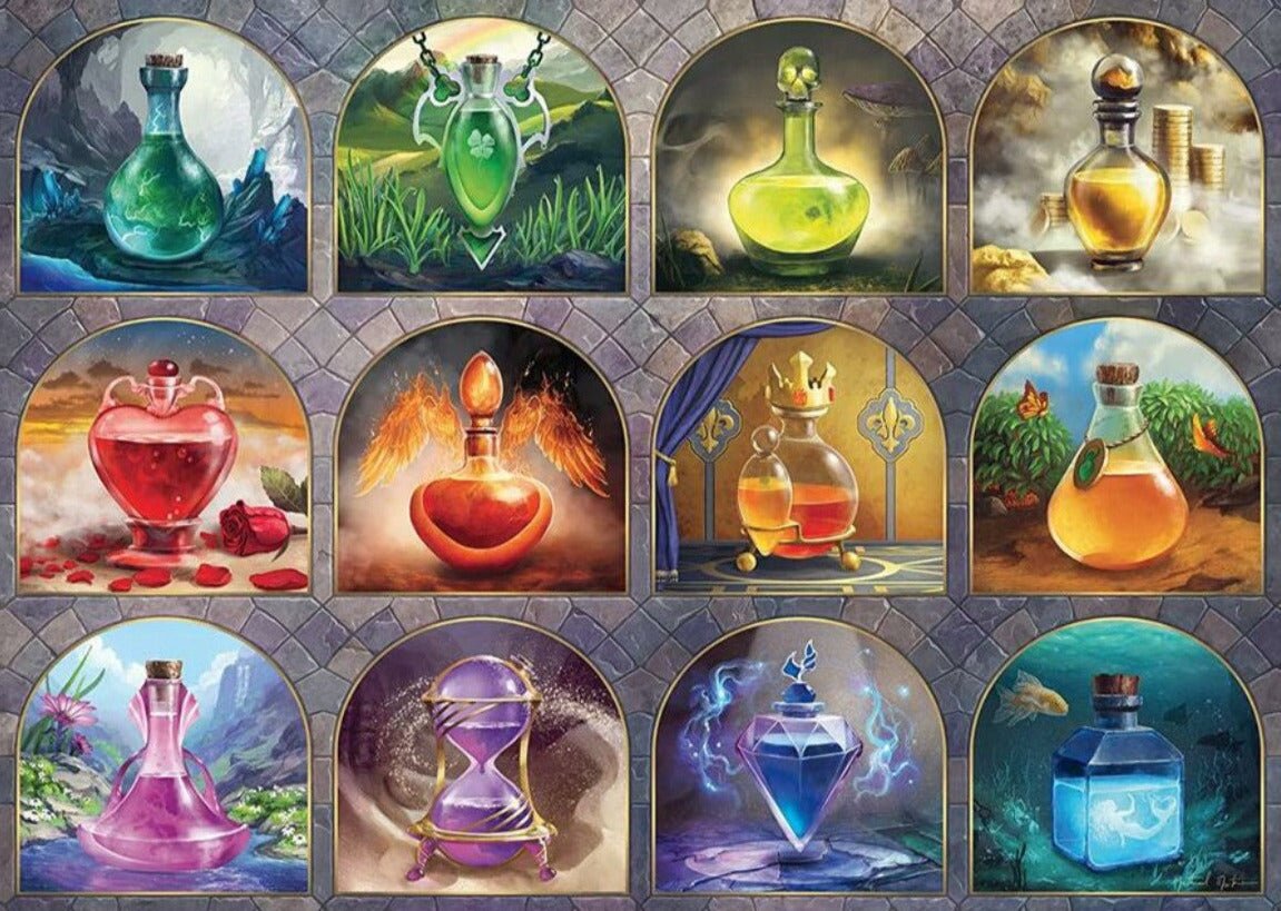 Bájitalok Ravensburger 1000 darabos kirakó puzzle (RA - 12000552) - puzzlegarden