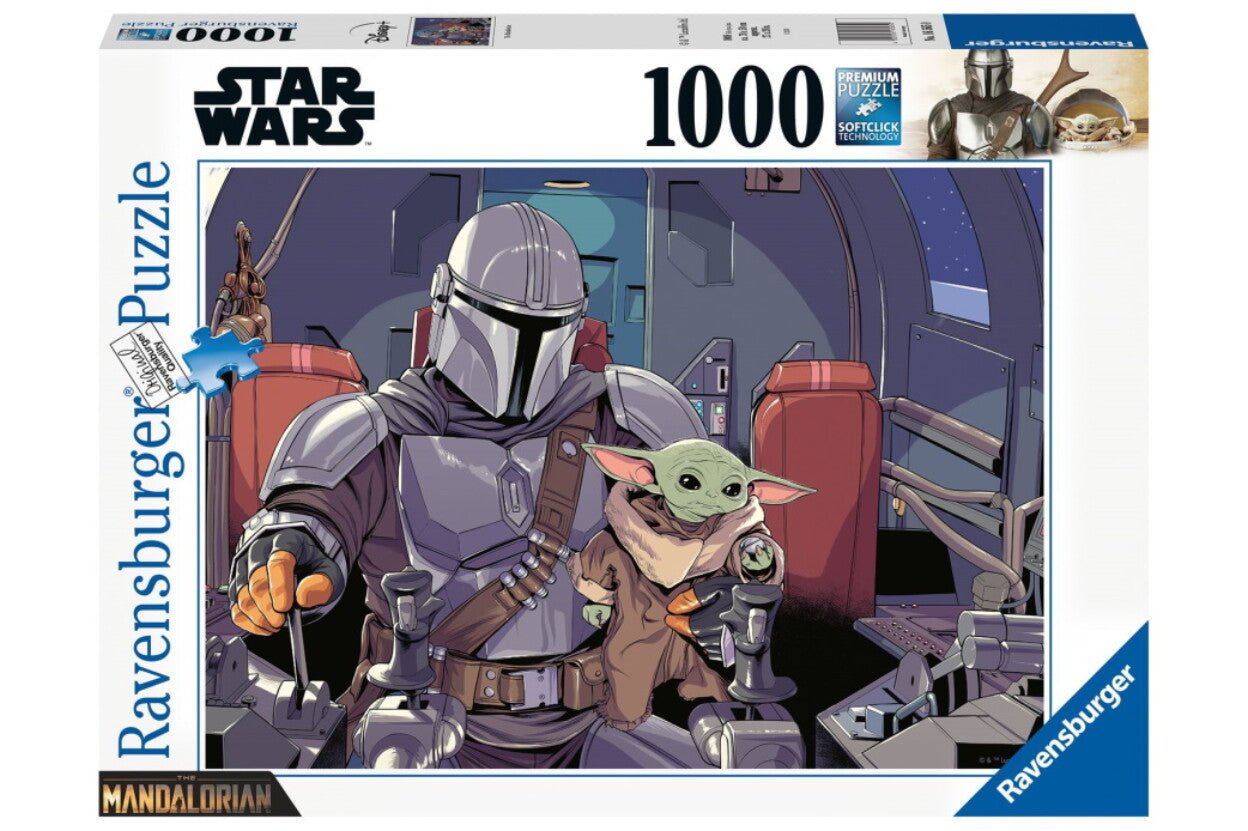 A Mandalóri Ravensburger 1000 darabos kirakó puzzle (RA - 16565) - puzzlegarden