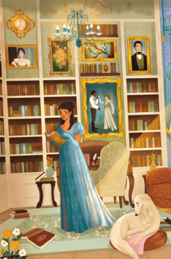 Régens - kori könyvtár Reverie 1000 darabos kirakó puzzle (RE - RL1000LC) - puzzlegarden