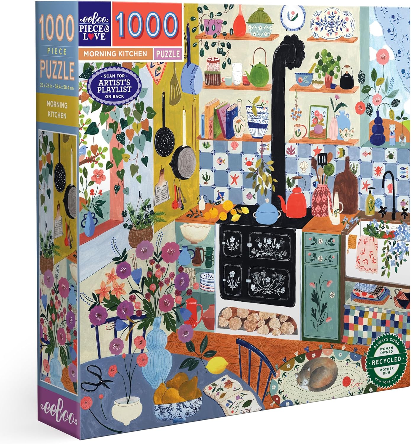 Reggeli Konyha Eeboo 1000 darabos kirakó puzzle (EB - PZTMNK) - puzzlegarden